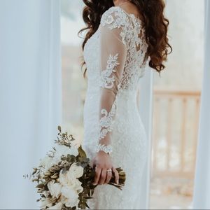 Custom Lace Wedding Dress